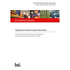 BS PD CEN ISO/TR 9241-393:2022