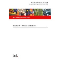 BS PD CEN ISO/TS 23625:2022