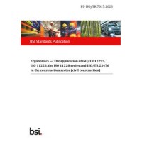 BS PD ISO/TR 7015:2023