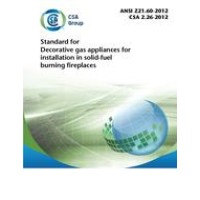 CSA ANSI Z21.60-2012/CSA 2.26-2012