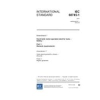 IEC 60745-1 Amd.1 Ed. 3.0 en:2002