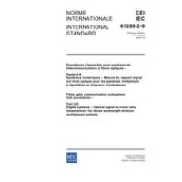 IEC 61280-2-9 Ed. 1.0 b:2002