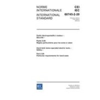 IEC 60745-2-20 Ed. 1.0 b:2003