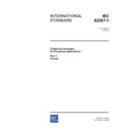 IEC 62297-1 Ed. 1.0 en:2005