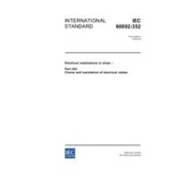 IEC 60092-352 Ed. 3.0 en:2005
