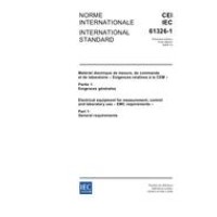 IEC 61326-1 Ed. 1.0 b:2005