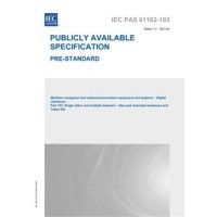 IEC /PAS 61162-103 Ed. 1.0 en:2021