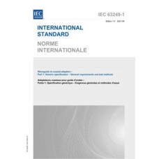 IEC 63249-1 Ed. 1.0 b:2021