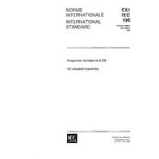 IEC 60196 Ed. 1.0 b:1965