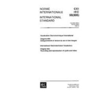 IEC 60050-806 Ed. 2.0 b:1996