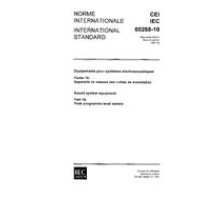 IEC 60268-10 Ed. 2.0 b:1991
