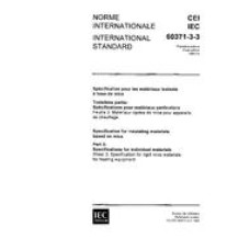 IEC 60371-3-3 Ed. 1.0 b:1983