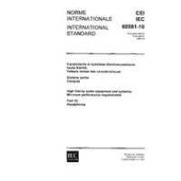 IEC 60581-10 Ed. 1.0 b:1986
