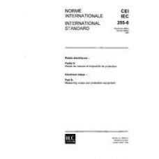IEC 60255-6 Ed. 2.0 b:1988
