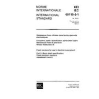 IEC 60115-5-1 Ed. 1.0 b:1983