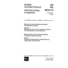 IEC 60151-10 Ed. 1.0 b:1966