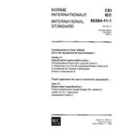 IEC 60384-11-1 Ed. 1.0 b:1988