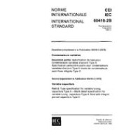 IEC 60418-2B Ed. 1.0 b:1980