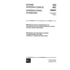 IEC 60441 Ed. 1.0 b:1974