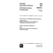 IEC 60519-7 Ed. 1.0 b:1983