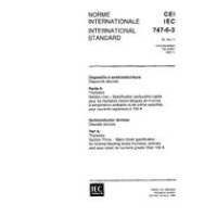 IEC 60747-6-3 Ed. 1.0 b:1993