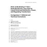 IEEE C57.12.90-2015/Cor 1-2017