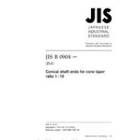 JIS B 0904:2001