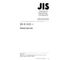 JIS B 1183:2001