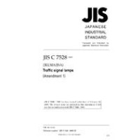 JIS C 7528:1996/AMENDMENT 1:2009