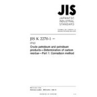 JIS K 2270-1:2009