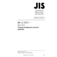 JIS A 5373:2016