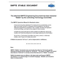 SMPTE 76-1996 (Stabilized 2012)